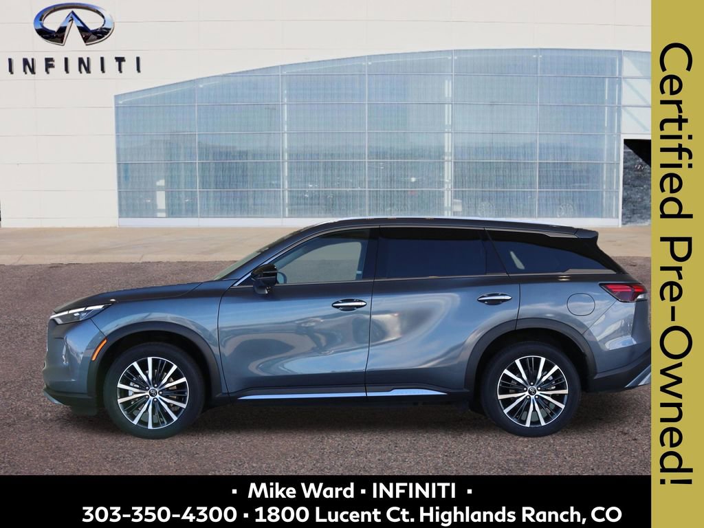 Certified 2025 INFINITI QX60 Sensory w/ Vision Package video 2
