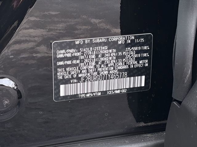 New 2026 Subaru Outback Limited XT image 32