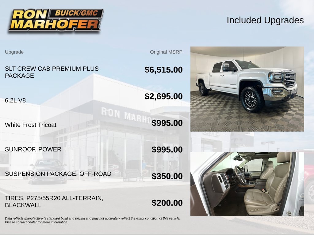 Used 2018 GMC Sierra 1500 SLT AWD/4WD image 6