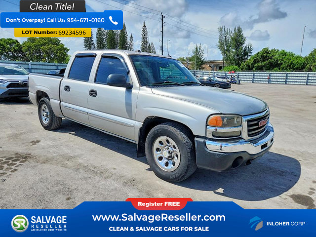 Used 2005 GMC Sierra 1500 SLE w/ Safe And Sound Package RWD image 5