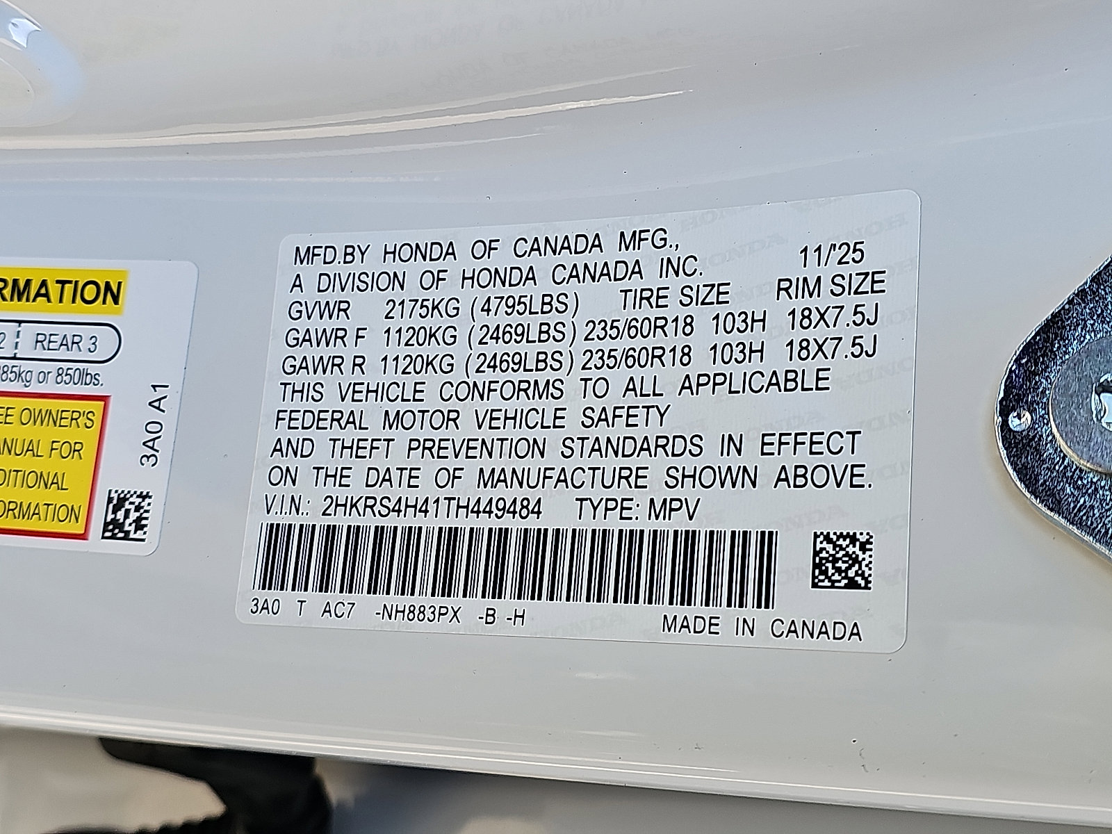 New 2026 Honda CR-V EX image 10