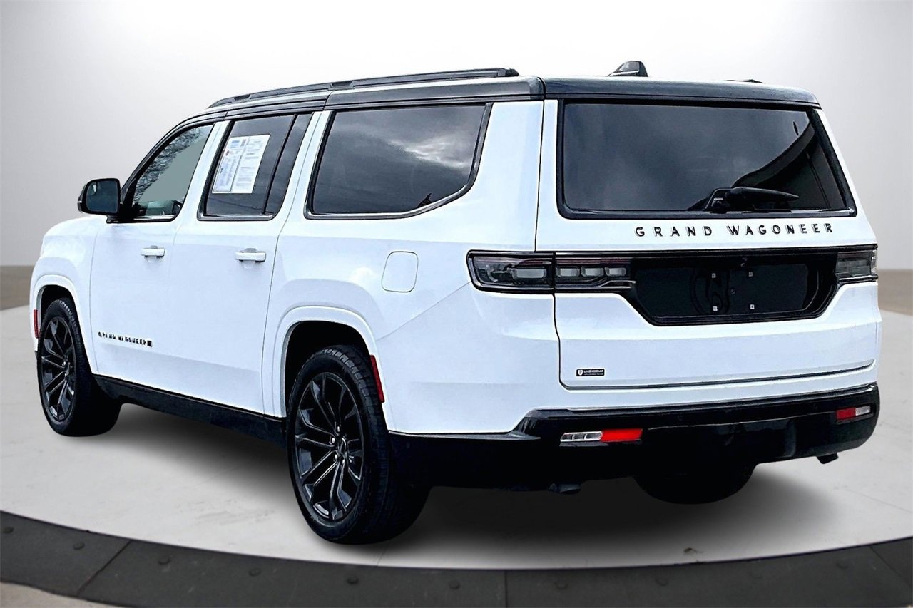 Certified 2024 Jeep Grand Wagoneer L Series II w/ Quick Order Packagew 28T image 7