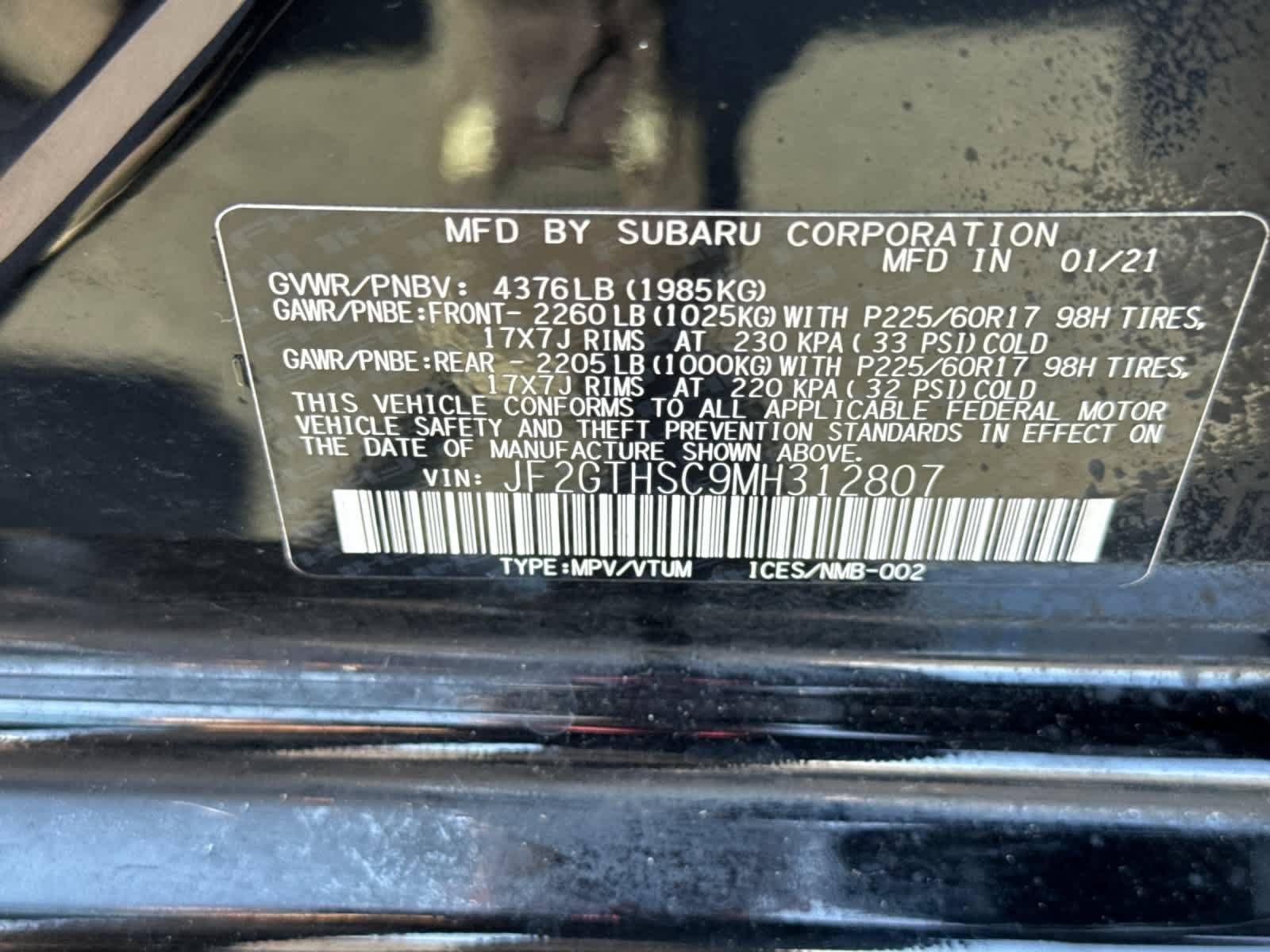Used 2021 Subaru Crosstrek 2.5i Sport w/ Moonroof Package AWD/4WD image 59