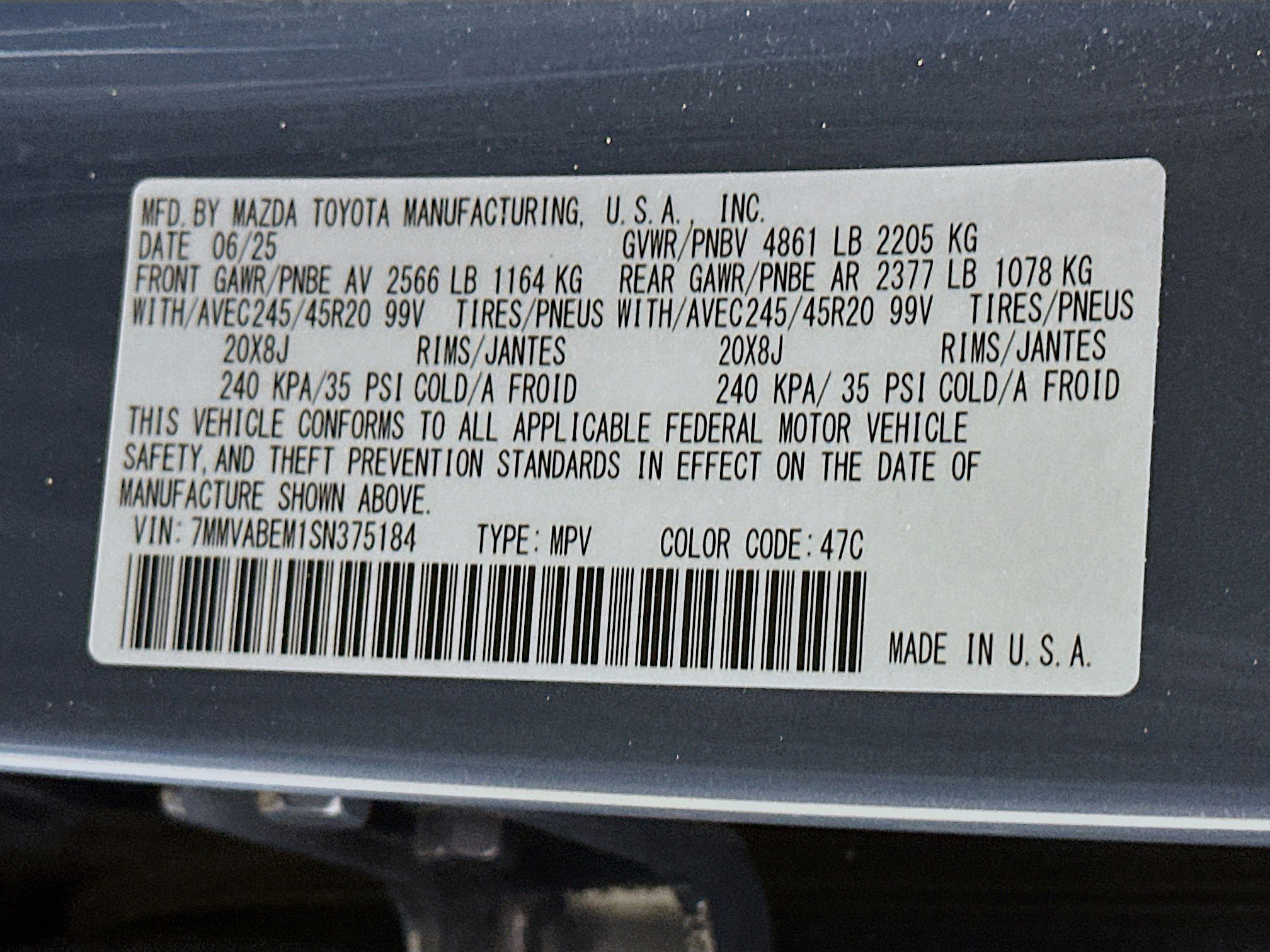 Used 2025 MAZDA CX-50 AWD 2.5 S w/ Premium Plus Pkg image 12