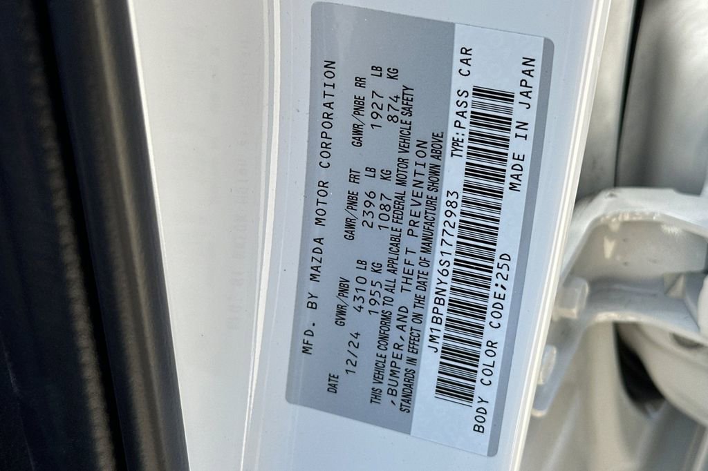 New 2025 MAZDA MAZDA3 Hatchback w/ Appearance Package image 21