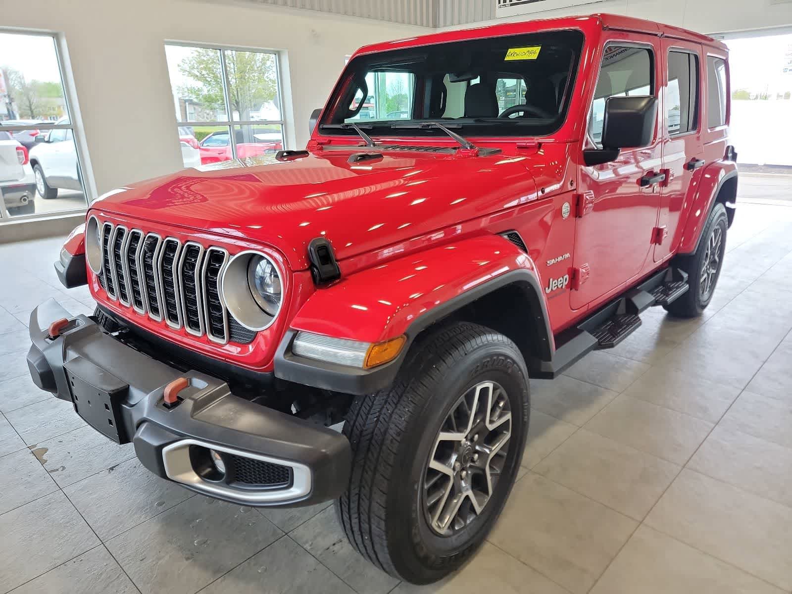 Used 2024 Jeep Wrangler Unlimited Sahara w/ Technology Group