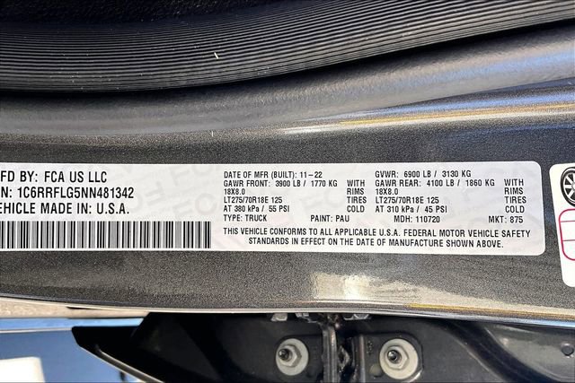 Used 2022 RAM 1500 Rebel image 16