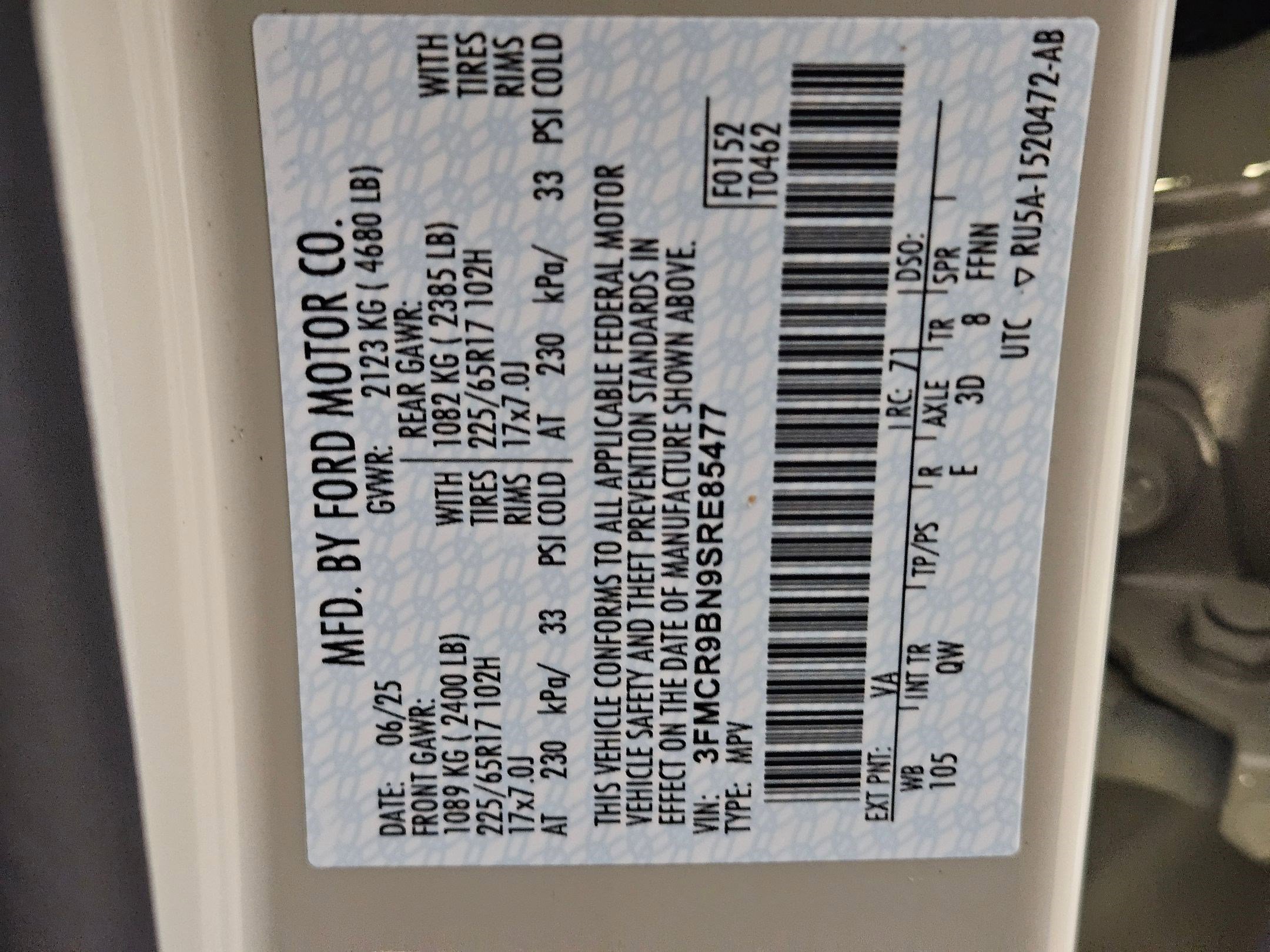 Used 2025 Ford Bronco Sport Big Bend w/ Convenience Package image 35