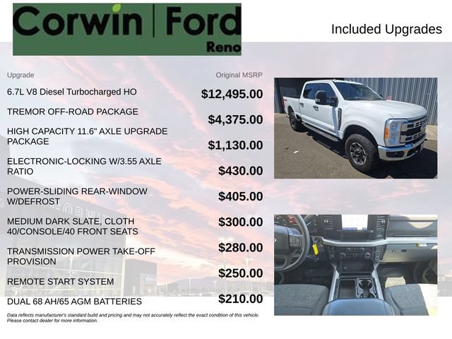 Used 2023 Ford F250 XLT w/ Tremor Off-Road Package AWD/4WD image 3