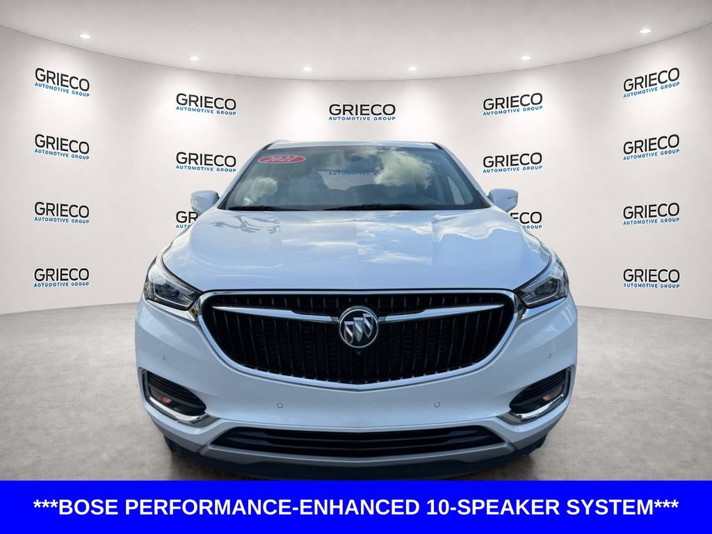 Used 2021 Buick Enclave Premium w/ Surround and Sites Package FWD image 2