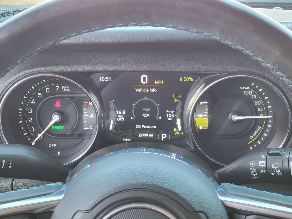 Used 2022 Jeep Wrangler Unlimited Rubicon 4xe w/ Steel Bumper Group image 7