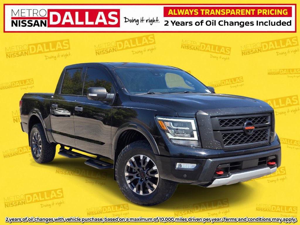 Certified 2022 Nissan Titan PRO-4X w/ Pro-4x Convenience Package AWD/4WD image 1