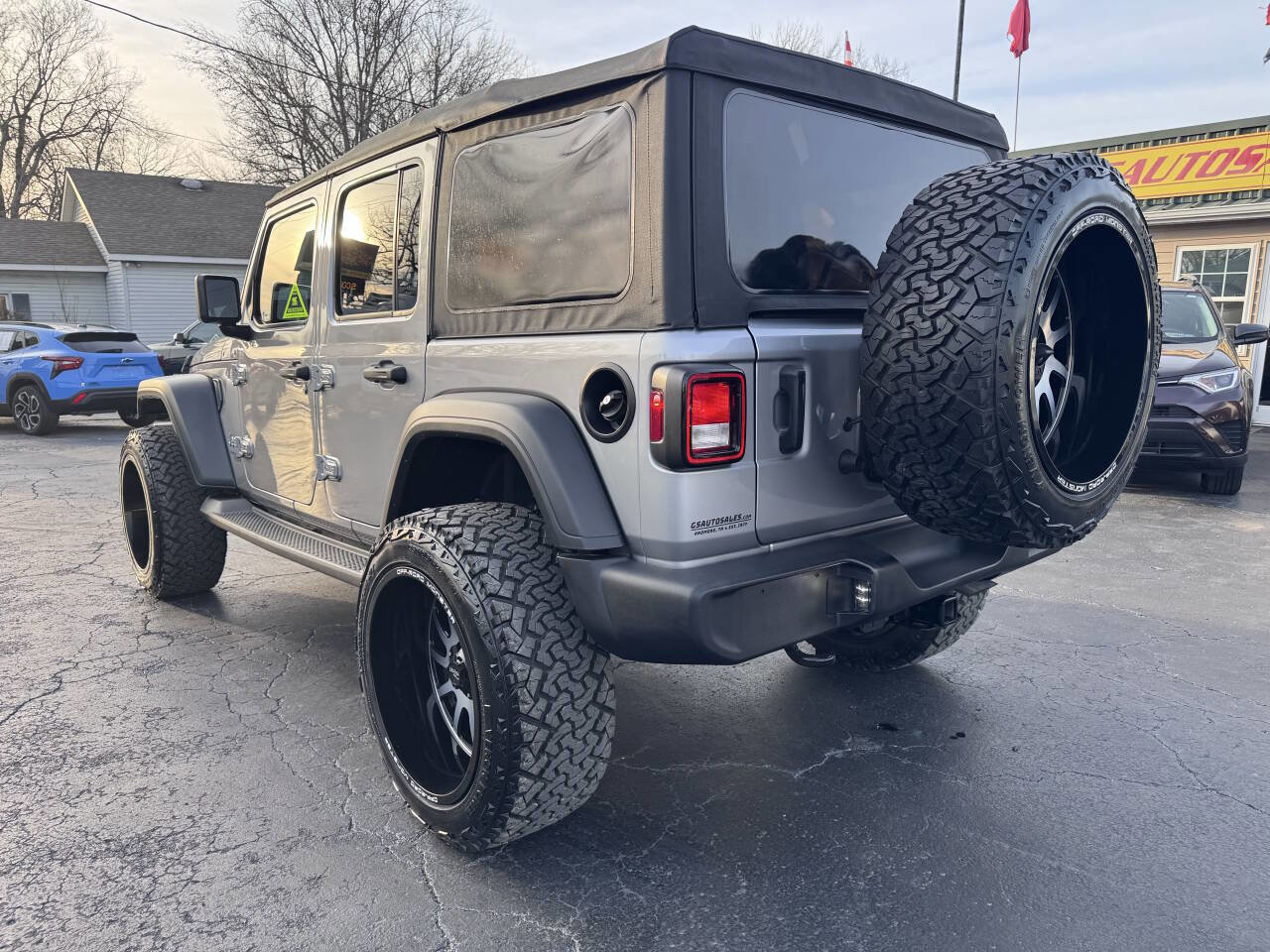 Used 2021 Jeep Wrangler Unlimited Sport image 4