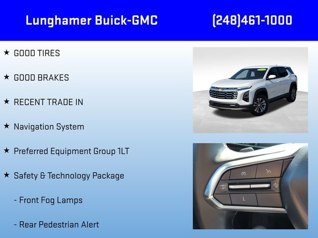 Certified 2025 Chevrolet Equinox LT w/ Safety and Technology Package FWD image 6