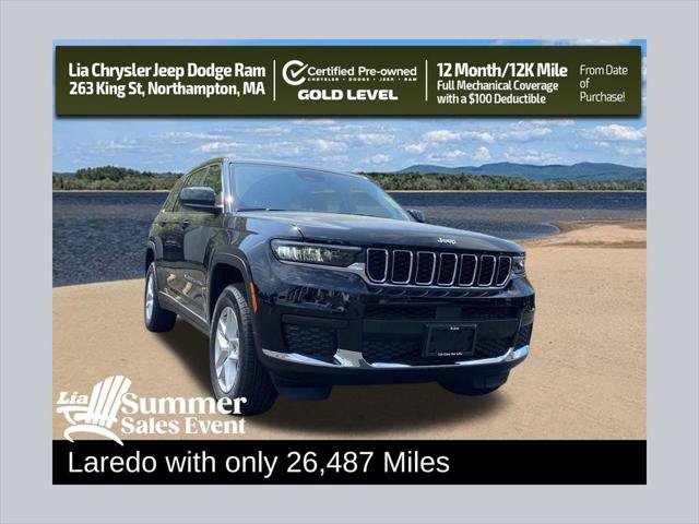 Certified 2023 Jeep Grand Cherokee L Laredo AWD/4WD image 1