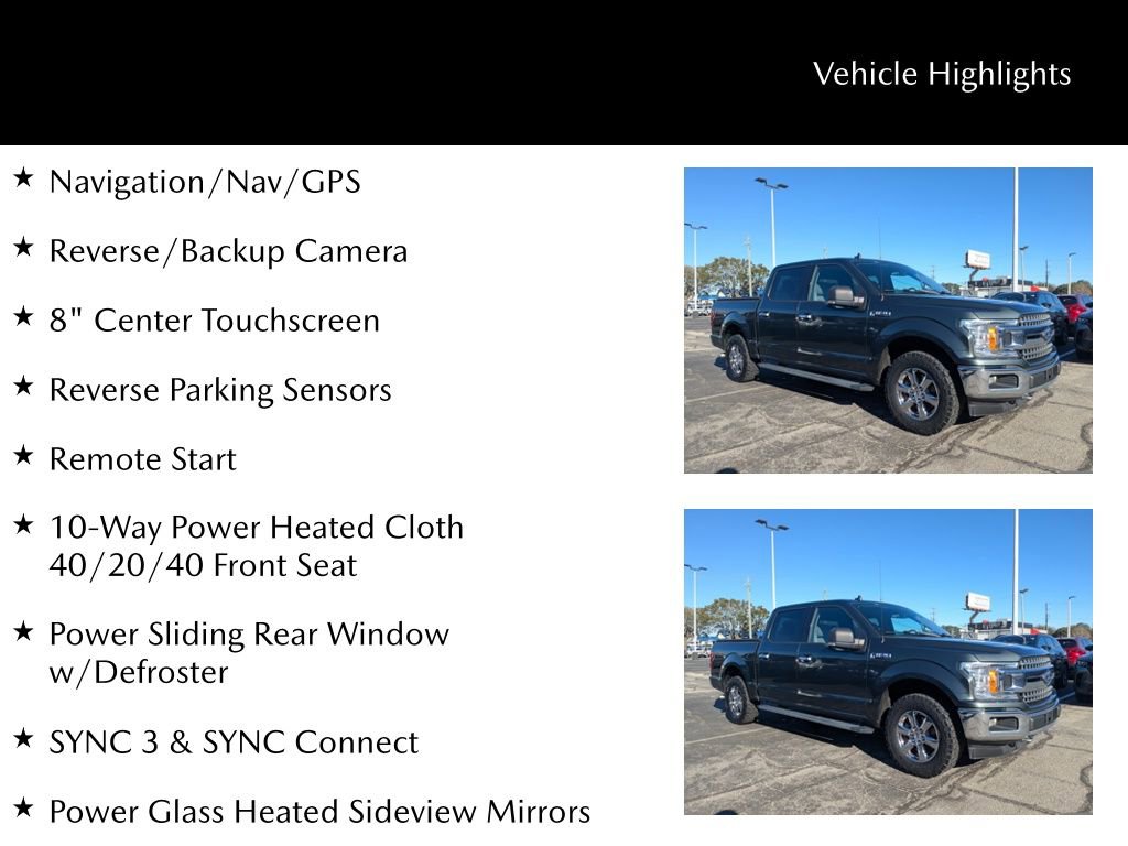 Used 2018 Ford F150 XLT w/ Equipment Group 302A Luxury image 23