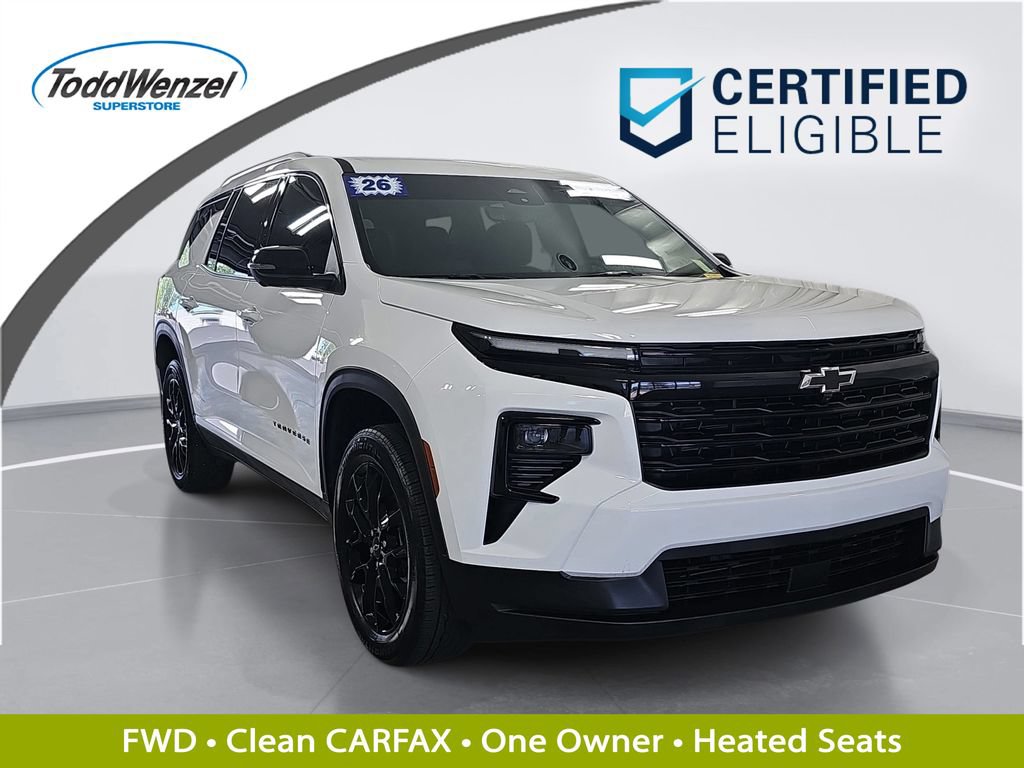 Certified 2026 Chevrolet Traverse LT w/ Midnight/Sport Edition FWD image 1
