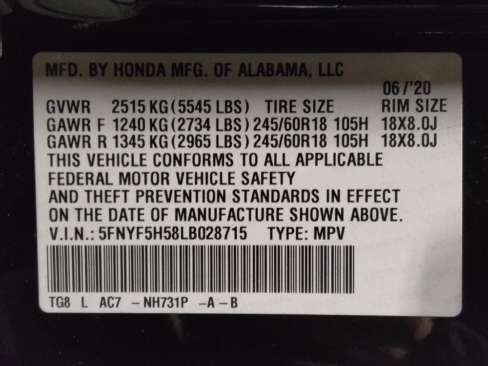 Used 2020 Honda Pilot EX-L image 33