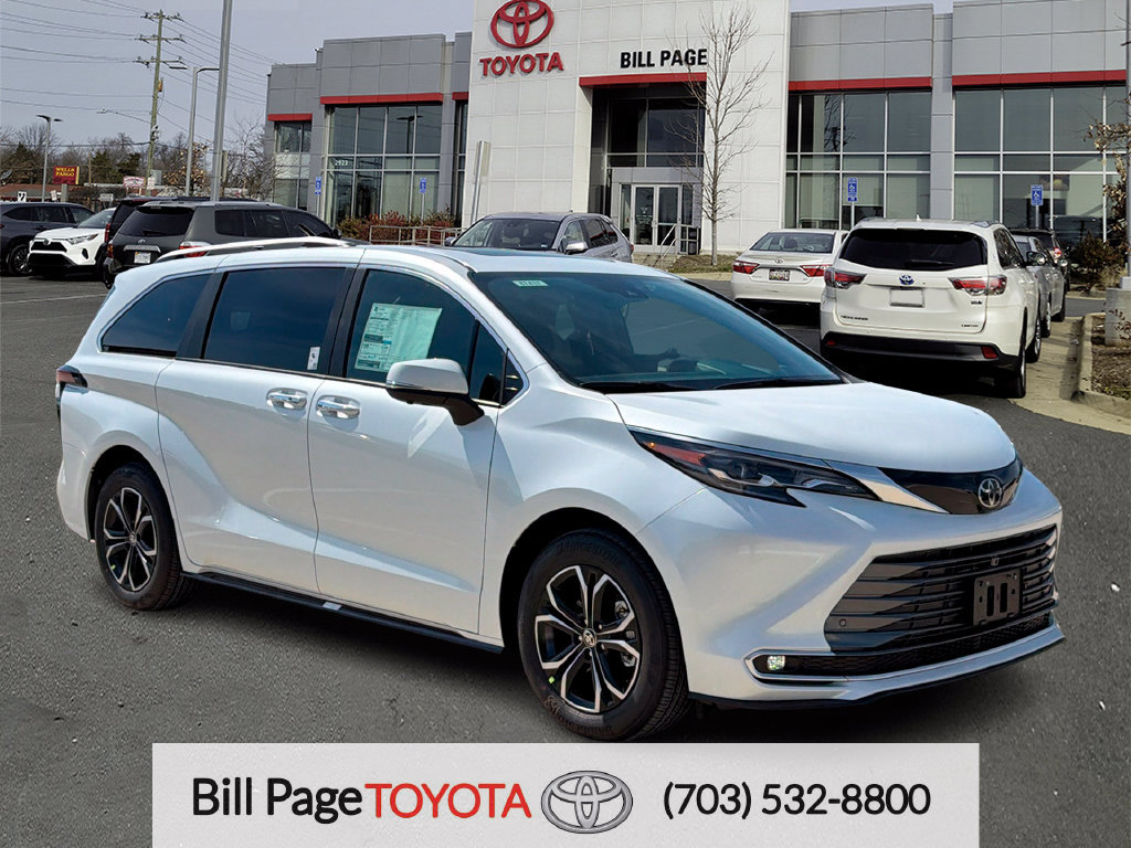 New 2026 Toyota Sienna Platinum