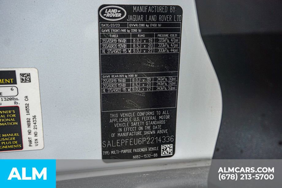 Used 2023 Land Rover Defender 130 SE AWD/4WD image 65