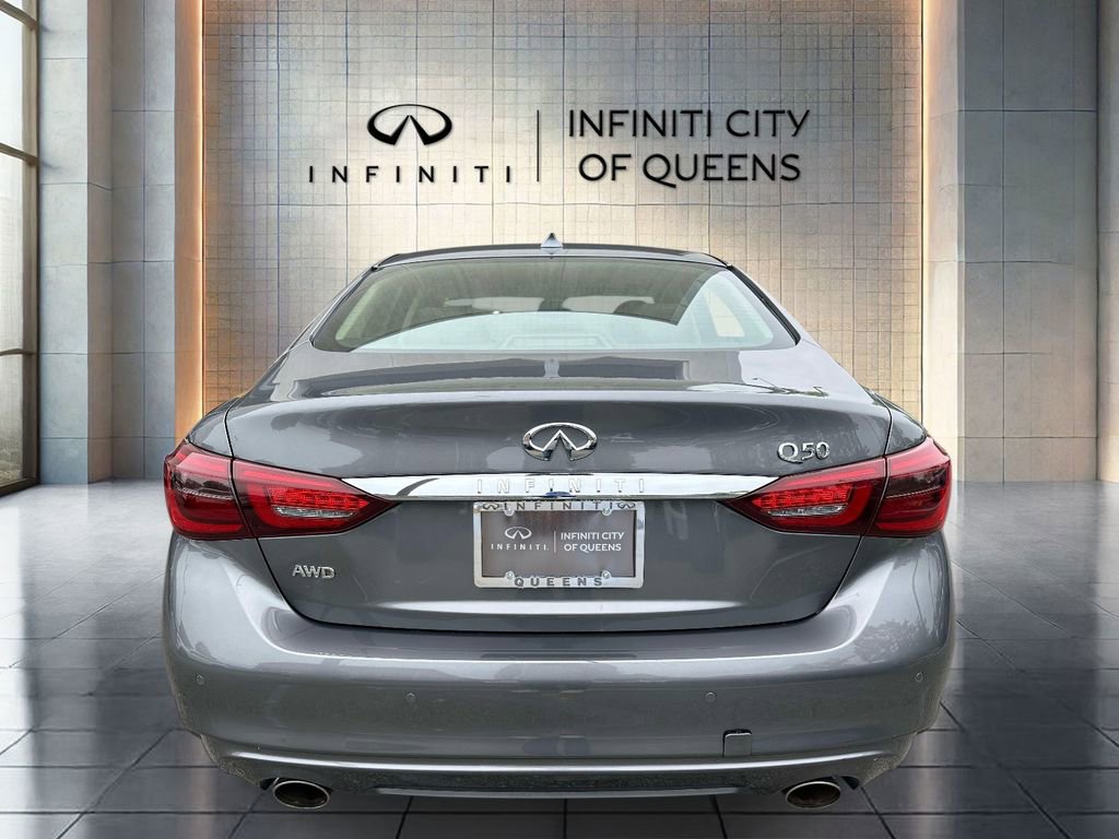 Used 2023 INFINITI Q50 Luxe w/ Cargo Package AWD/4WD image 4