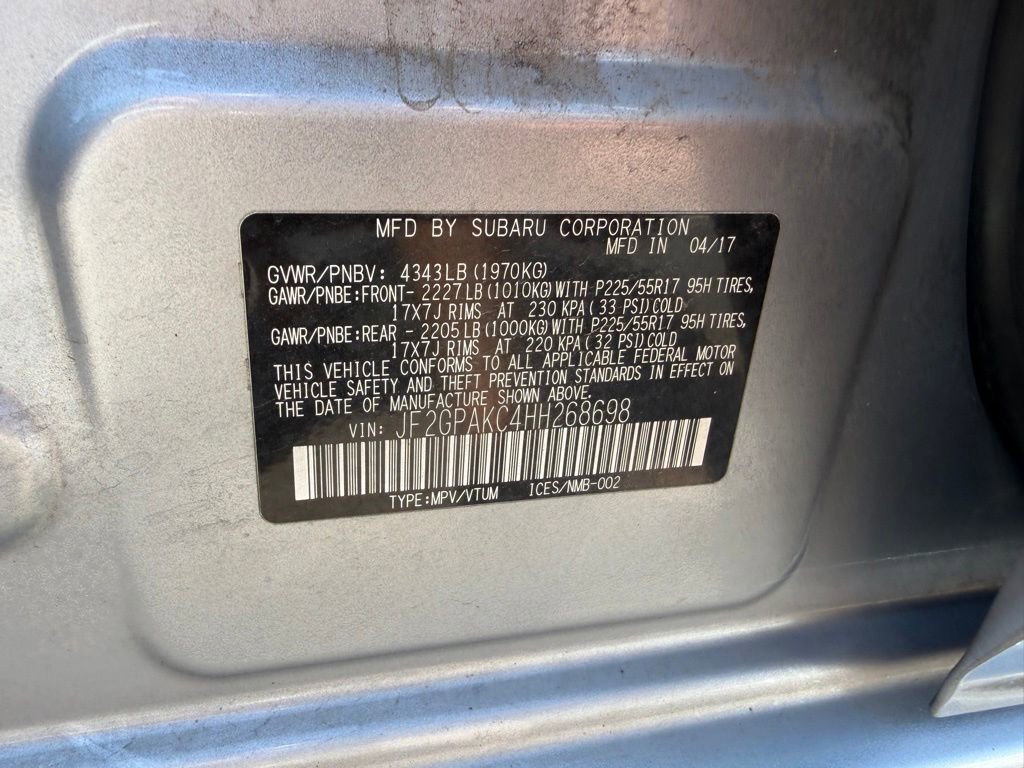 Used 2017 Subaru Crosstrek 2.0i Limited AWD/4WD image 17