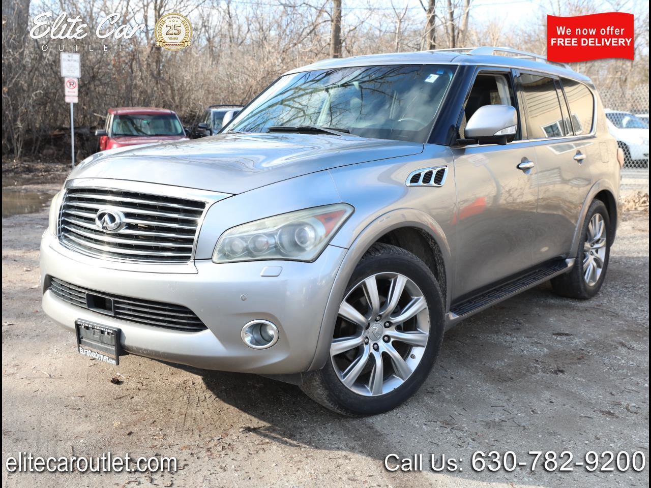 Used 2013 INFINITI QX56 4WD w/ Deluxe Touring Pkg
