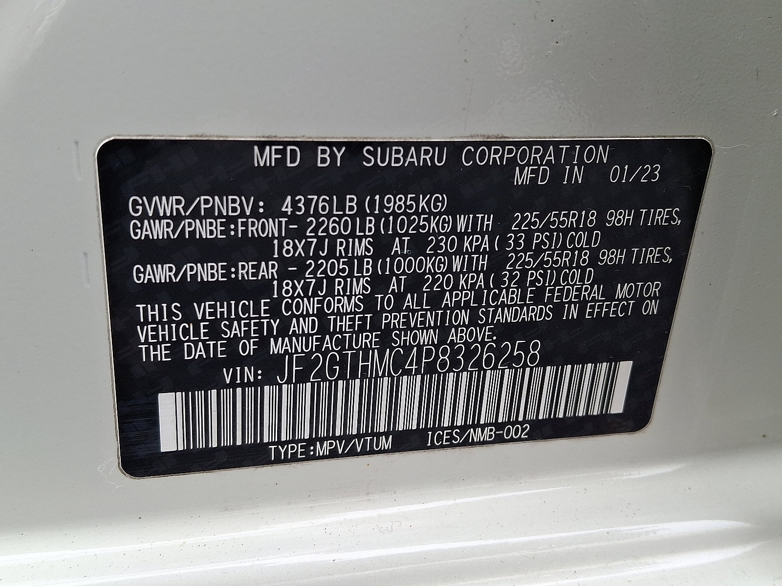Certified 2023 Subaru Crosstrek 2.5i Limited image 28