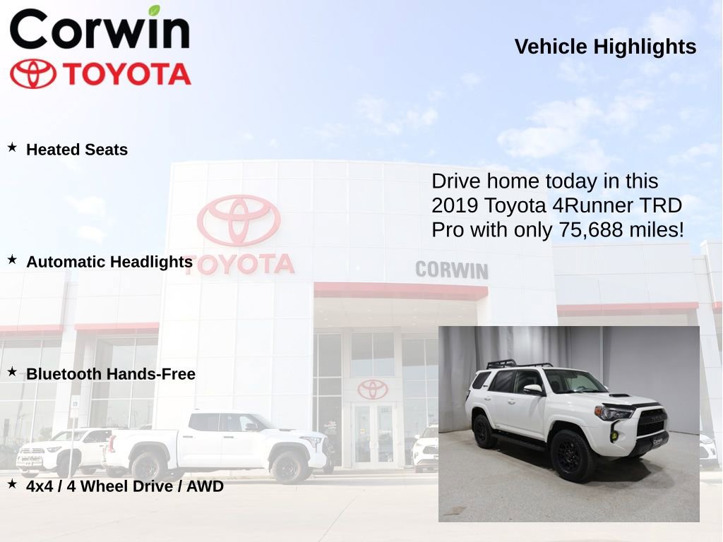 Used 2019 Toyota 4Runner TRD Pro AWD/4WD image 6