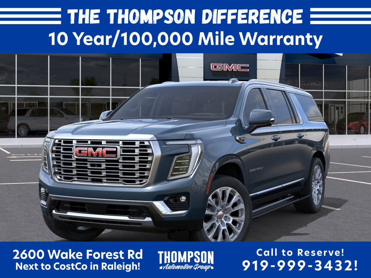 New 2026 GMC Yukon XL Denali w/ Sun & Power Step Package AWD/4WD image 9