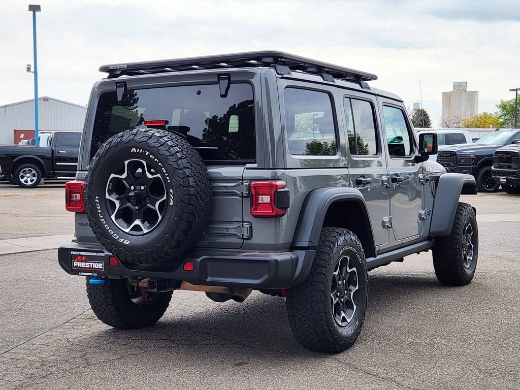 Used 2021 Jeep Wrangler Unlimited Rubicon 4xe AWD/4WD image 3
