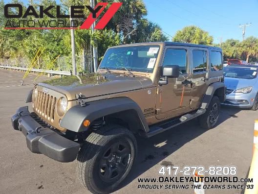 Used 2015 Jeep Wrangler Unlimited Sport w/ Quick Order Package 24S AWD/4WD image 1