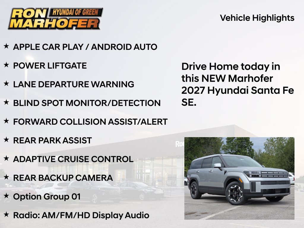 New 2027 Hyundai Santa Fe SE FWD image 14