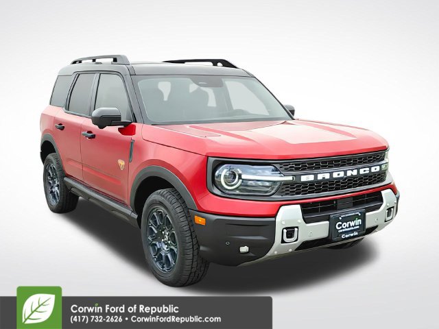 New 2026 Ford Bronco Sport Badlands w/ Badlands Tech Package AWD/4WD 360° Tour