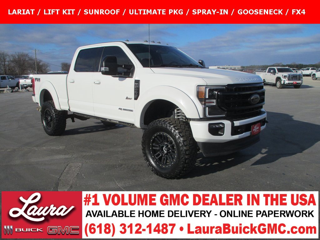Used 2022 Ford F250 Lariat w/ Black Appearance Package image 1