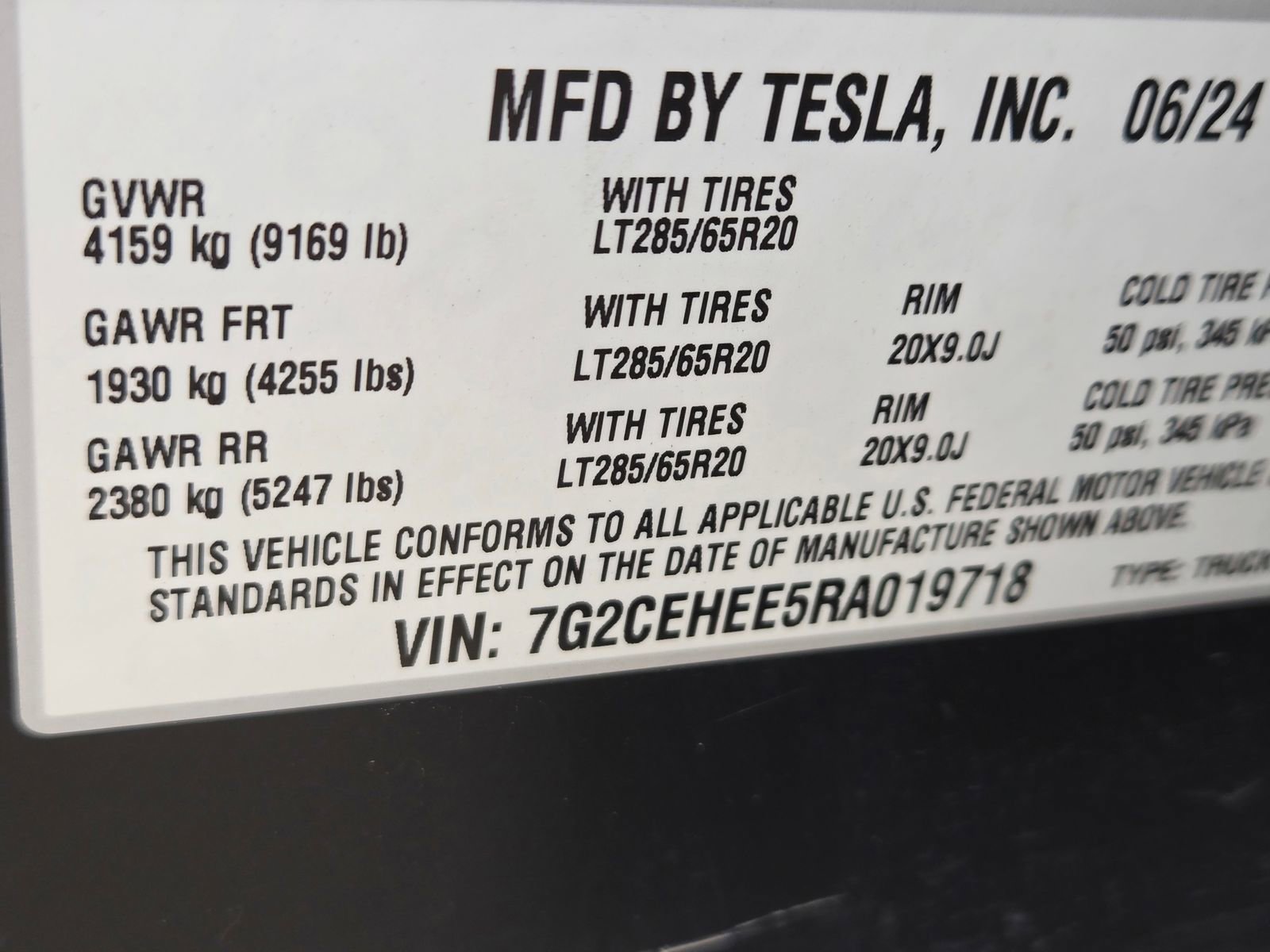 Used 2024 Tesla Cybertruck Cyberbeast AWD/4WD image 10