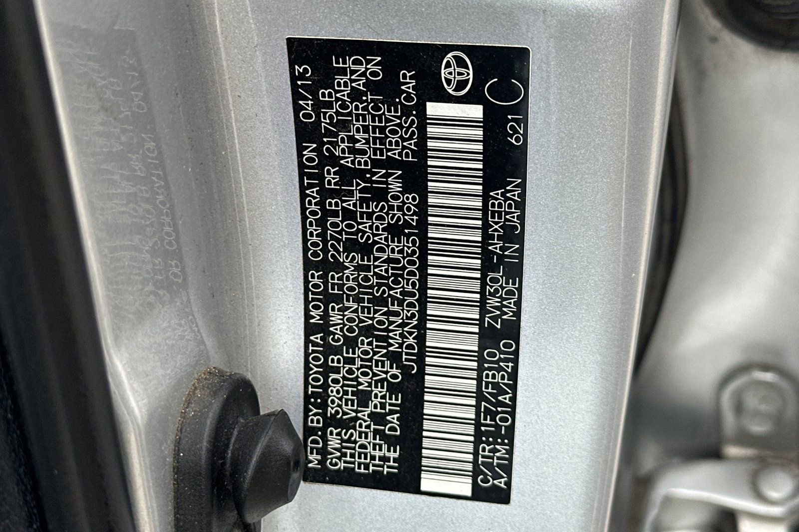 Used 2013 Toyota Prius Two image 53