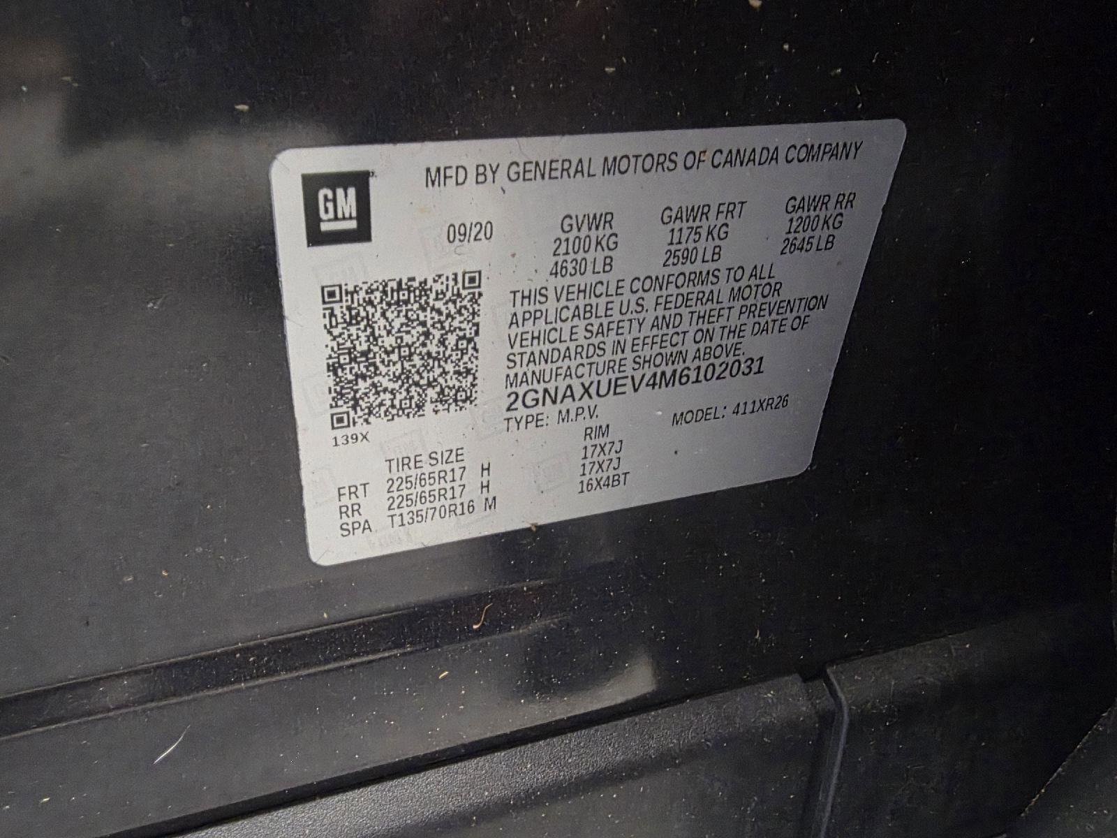 Used 2021 Chevrolet Equinox LT image 26