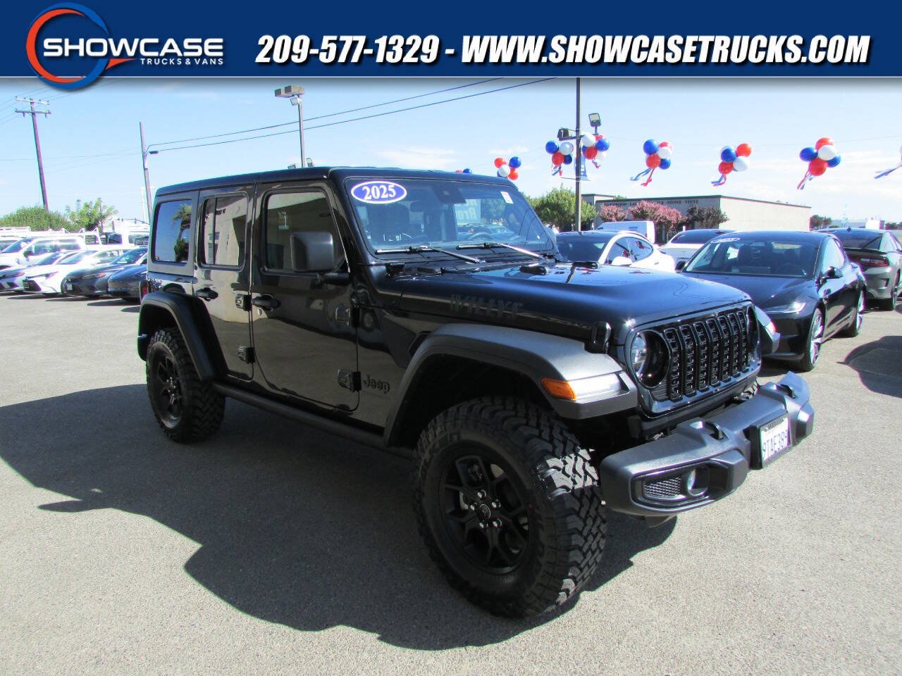 Used 2025 Jeep Wrangler Unlimited Sport AWD/4WD image 1