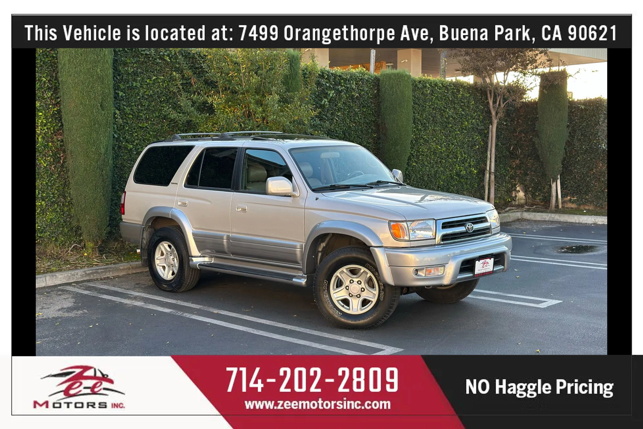 Used 2000 Toyota 4Runner Limited