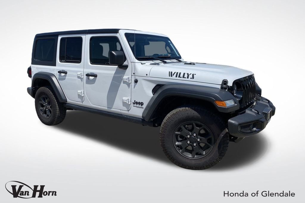 Used 2021 Jeep Wrangler Unlimited Sport image 1