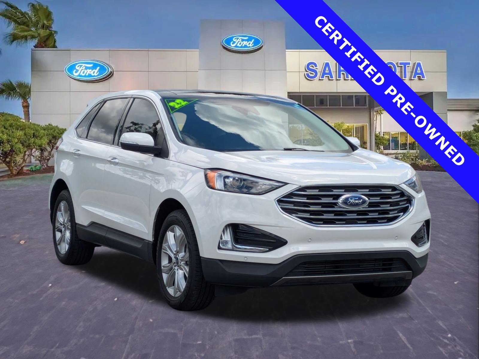 Certified 2022 Ford Edge Titanium