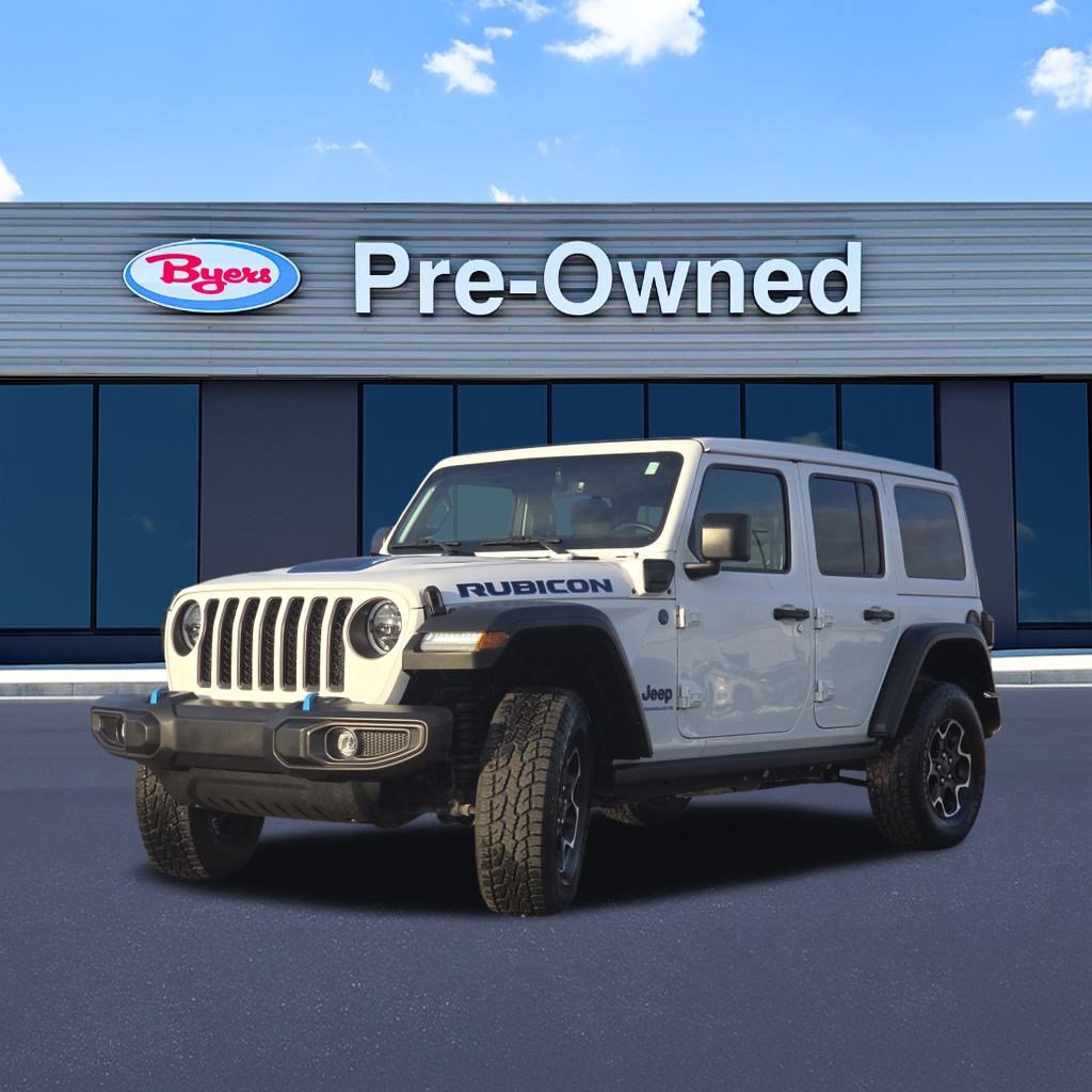 Used 2023 Jeep Wrangler Unlimited Rubicon 4xe w/ Cold Weather Group image 3