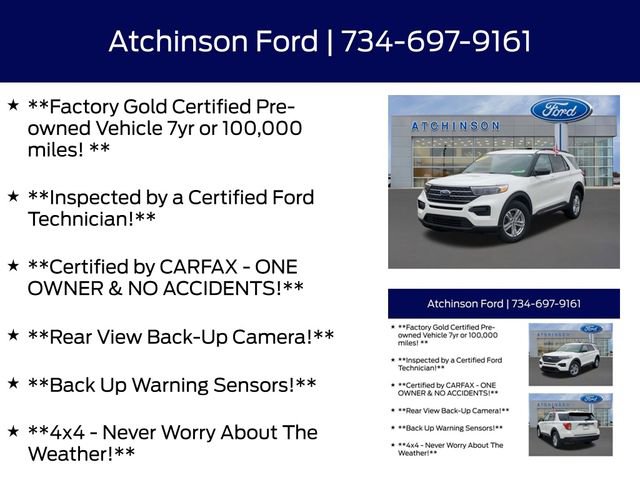 Certified 2023 Ford Explorer XLT image 4