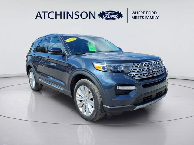 Certified 2023 Ford Explorer Limited w/ Hybrid Equipment Group 310A AWD/4WD image 3