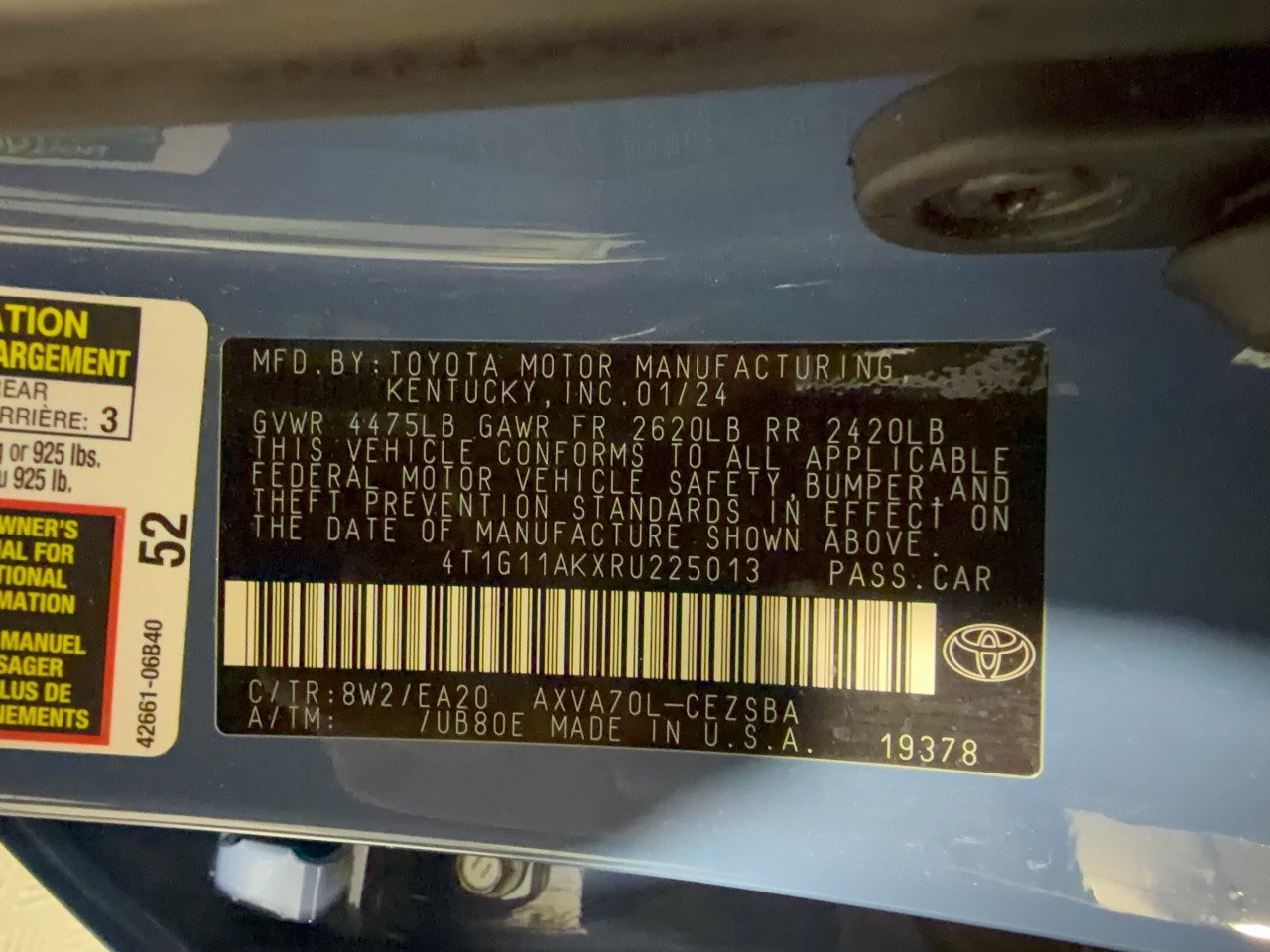 Used 2024 Toyota Camry SE FWD image 31
