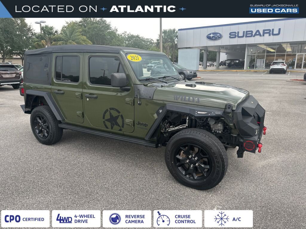 Used 2021 Jeep Wrangler Unlimited Sport