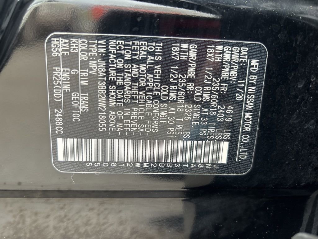 Used 2021 Nissan Rogue SV w/ Premium Package AWD/4WD image 12