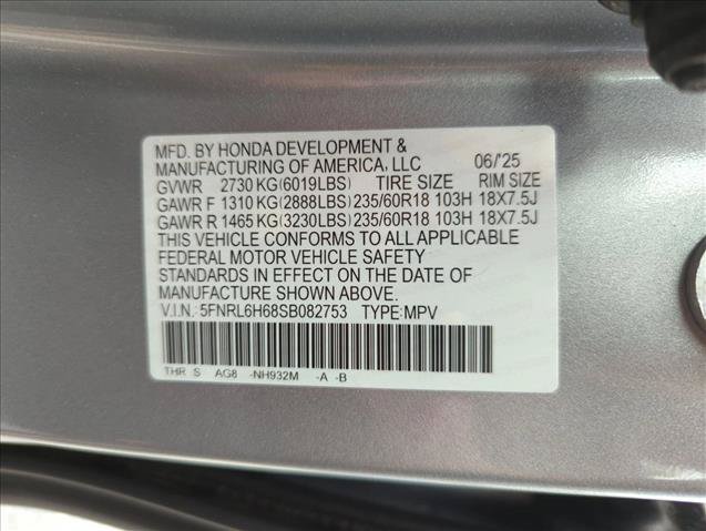 Used 2025 Honda Odyssey EX-L image 14