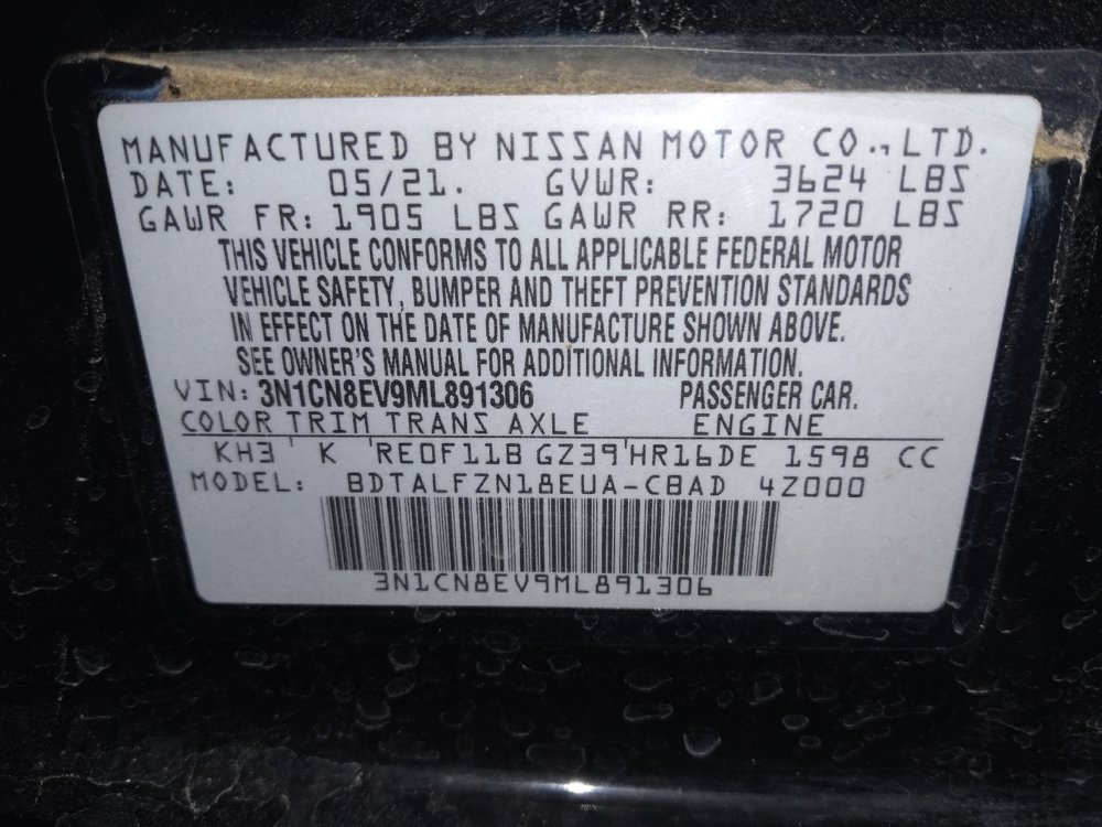Used 2021 Nissan Versa SV FWD image 33